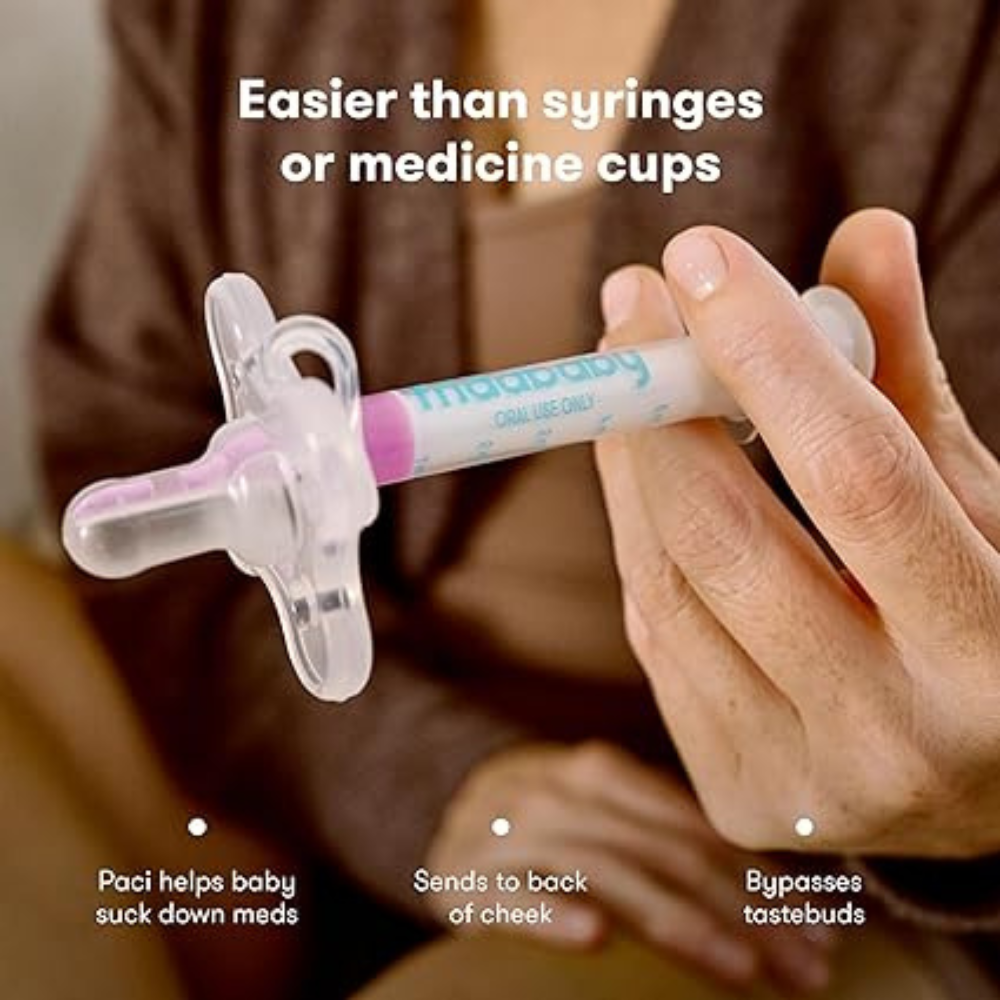 Frida Baby Medicine Pacifier, Medi Frida Baby Medicine Syringe