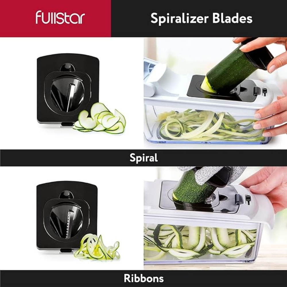 Fullstar Vegetable Chopper - Spiralizer Vegetable Slicer