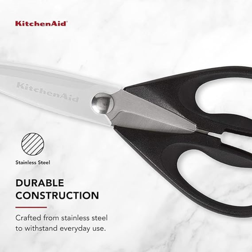 KitchenAid All Purpose Kitchen Shears with Protective Sheath for Everyday use